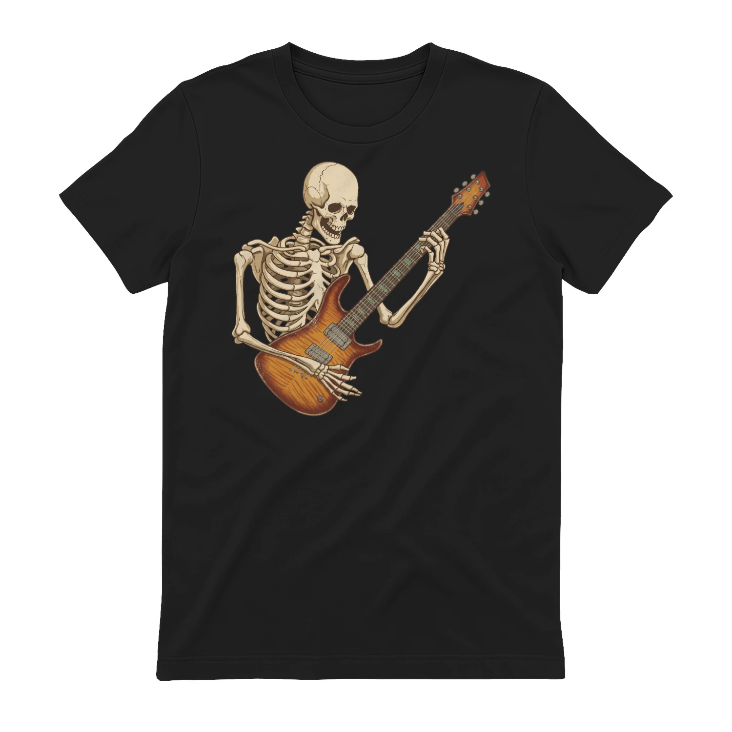 Skeleton Flamed Maple Guitarist