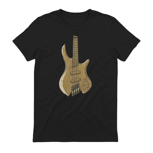 Modern Electric Bass Guitar Tee