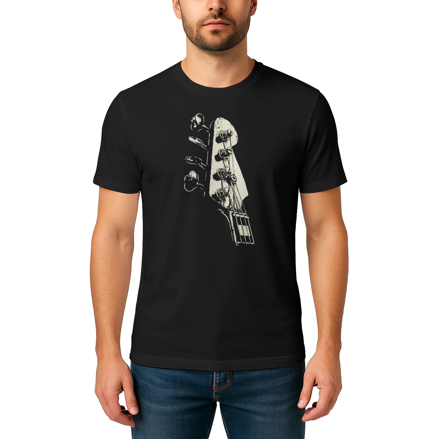 Vintage Bass Tuning Pegs T-Shirt