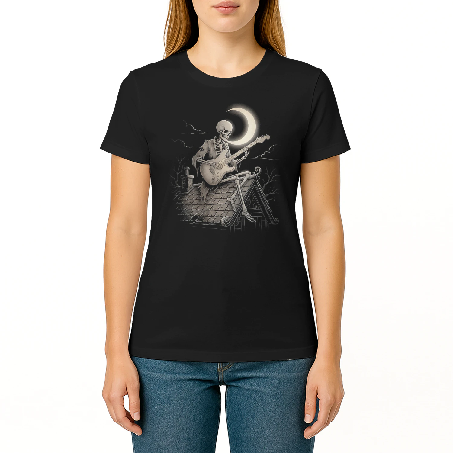 Halloween Guitar Skeleton Halloween Night