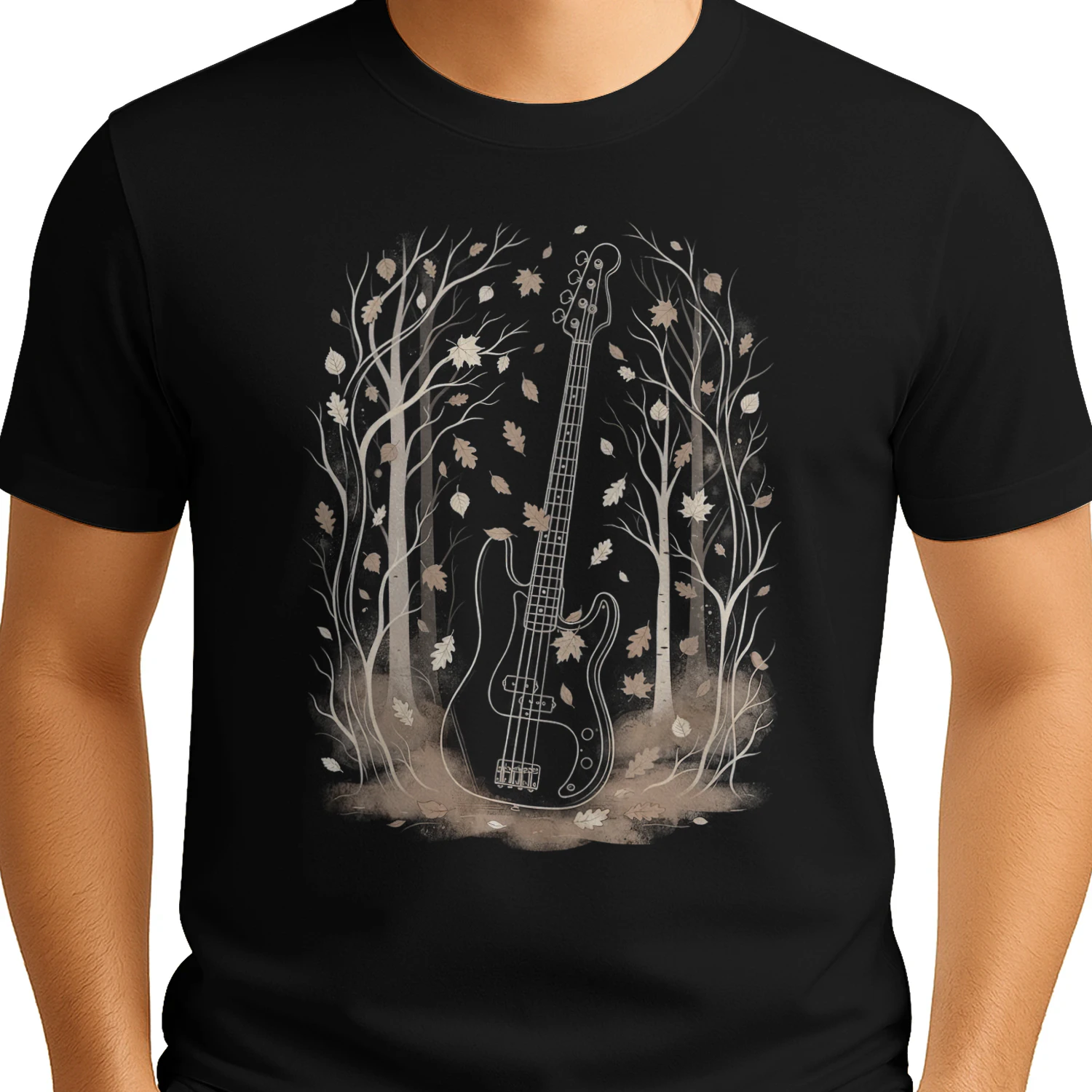 Halloween Bass Autumn Leaves