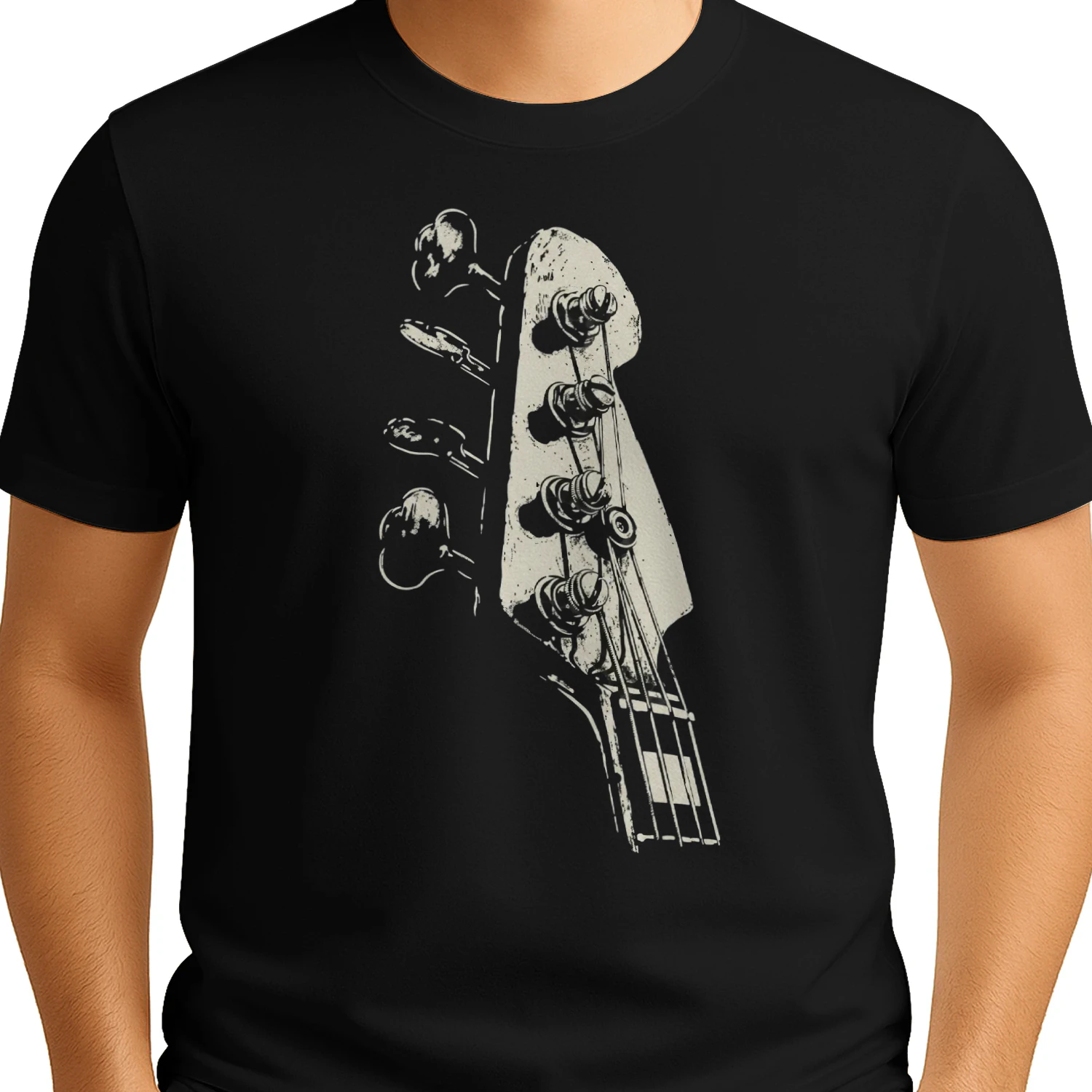 Vintage Bass Tuning Pegs T-Shirt