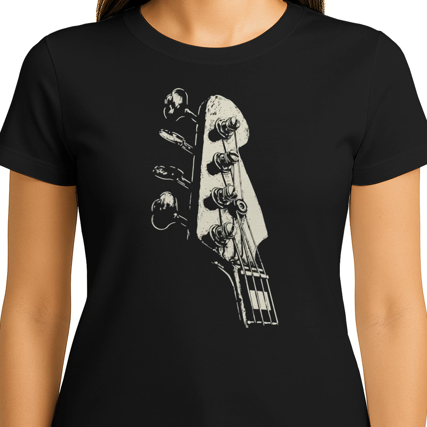 Vintage Bass Tuning Pegs T-Shirt