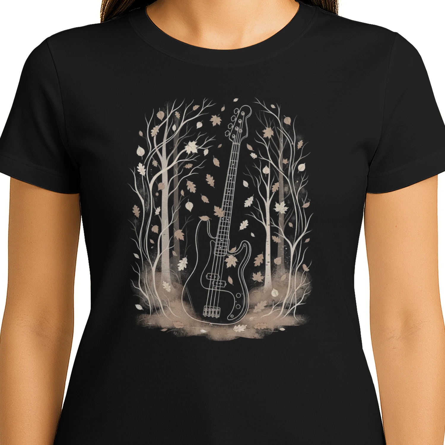 Halloween Bass Autumn Leaves