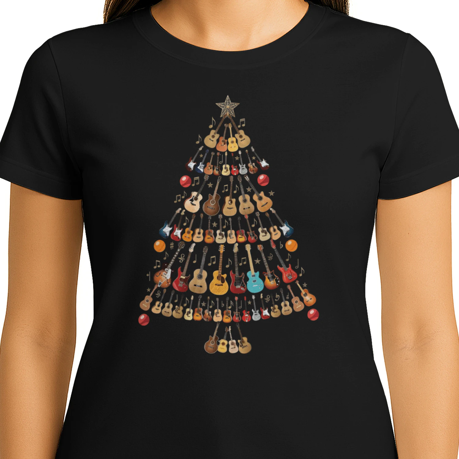 Christmas Guitar Star Tree