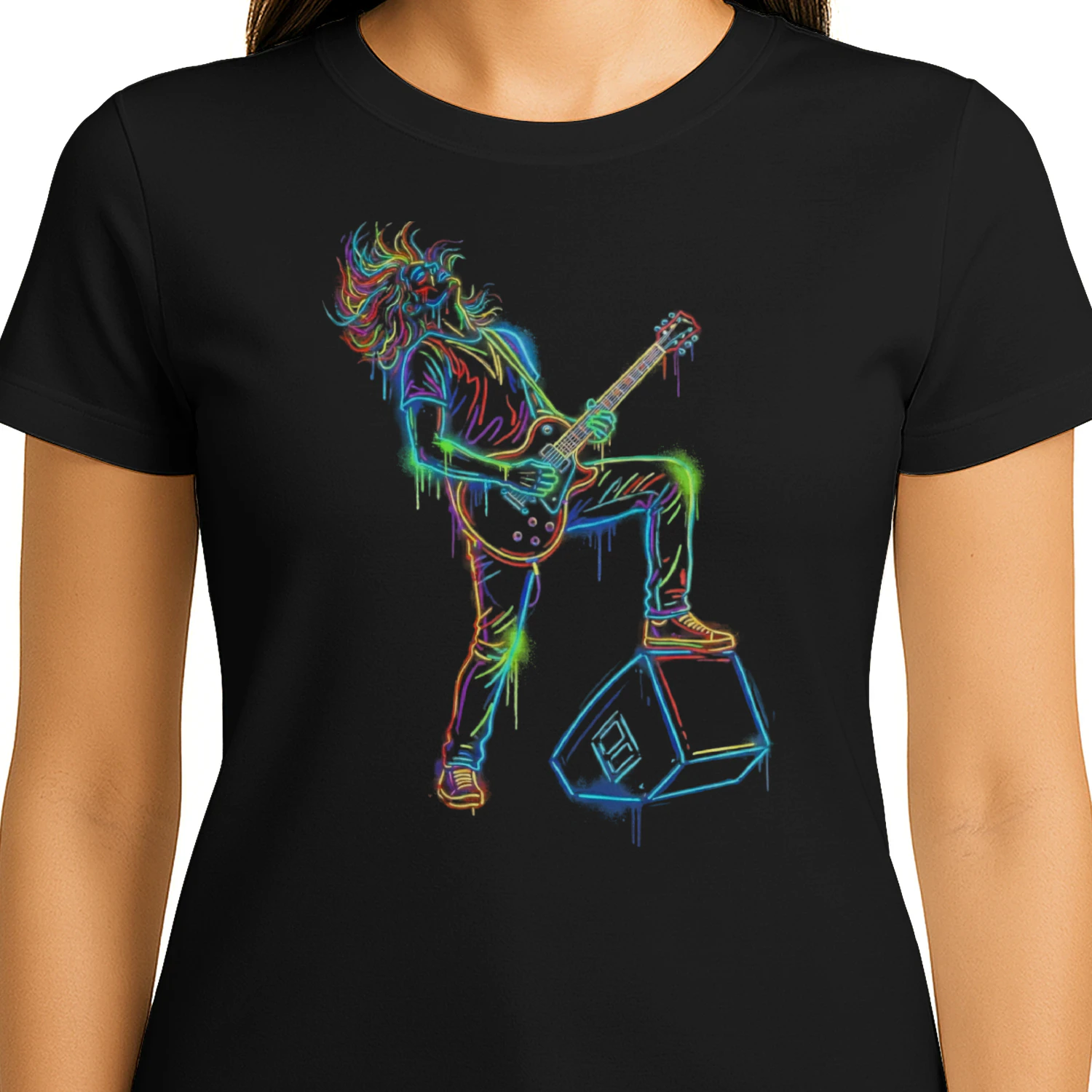 Guitar Playful Guitar Musician Tee
