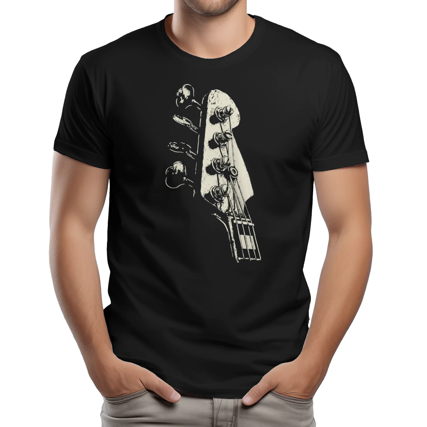 Vintage Bass Tuning Pegs T-Shirt