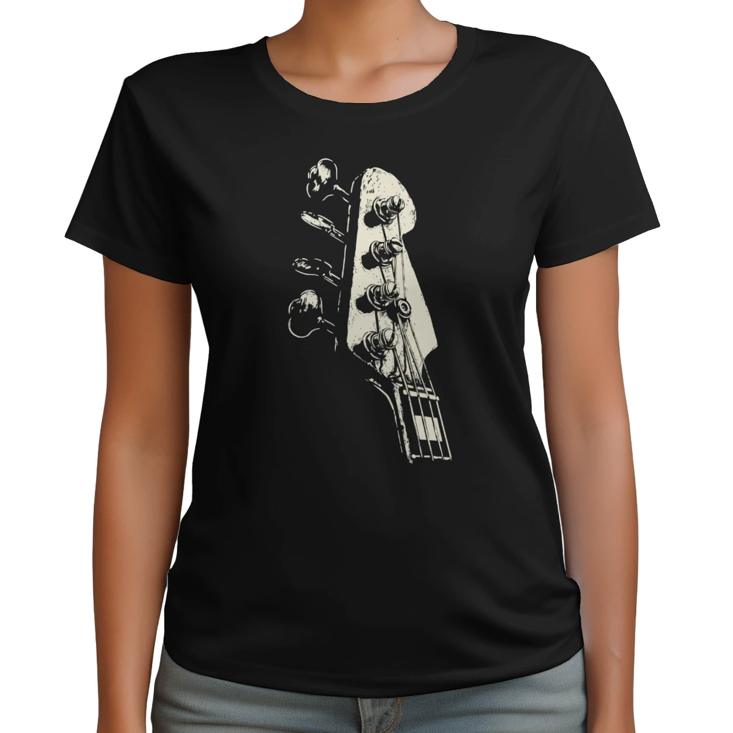 Vintage Bass Tuning Pegs T-Shirt