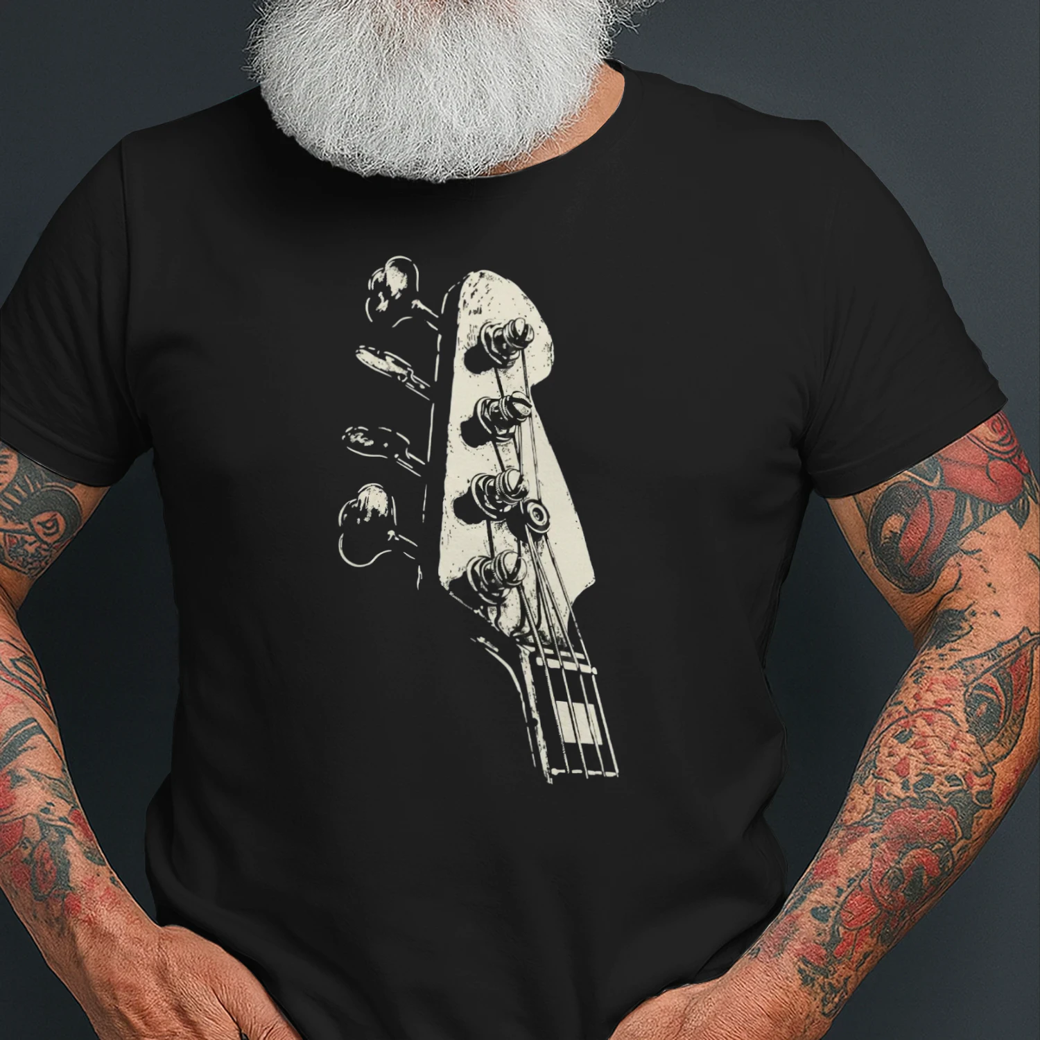 Vintage Bass Tuning Pegs T-Shirt