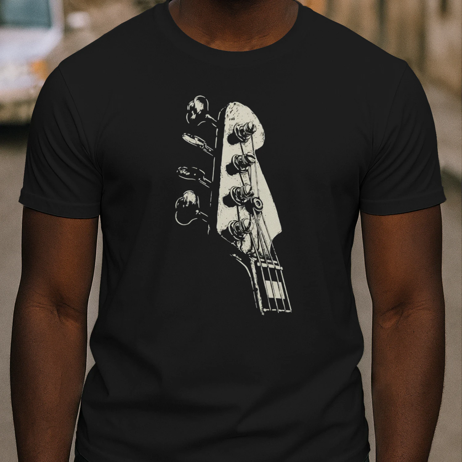 Vintage Bass Tuning Pegs T-Shirt