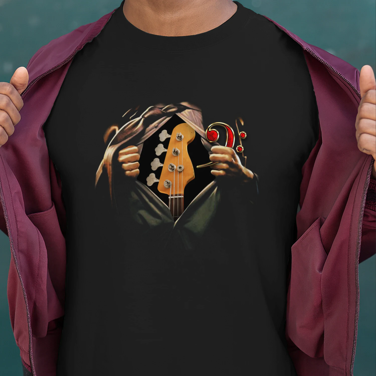 Bass Guitar Inside