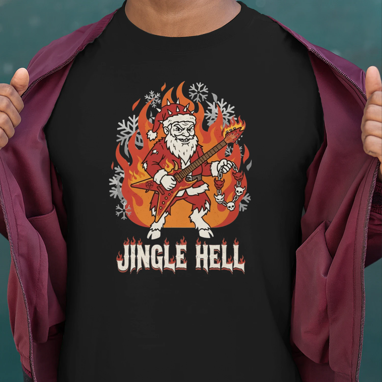 Christmas Guitar Jingle Hell