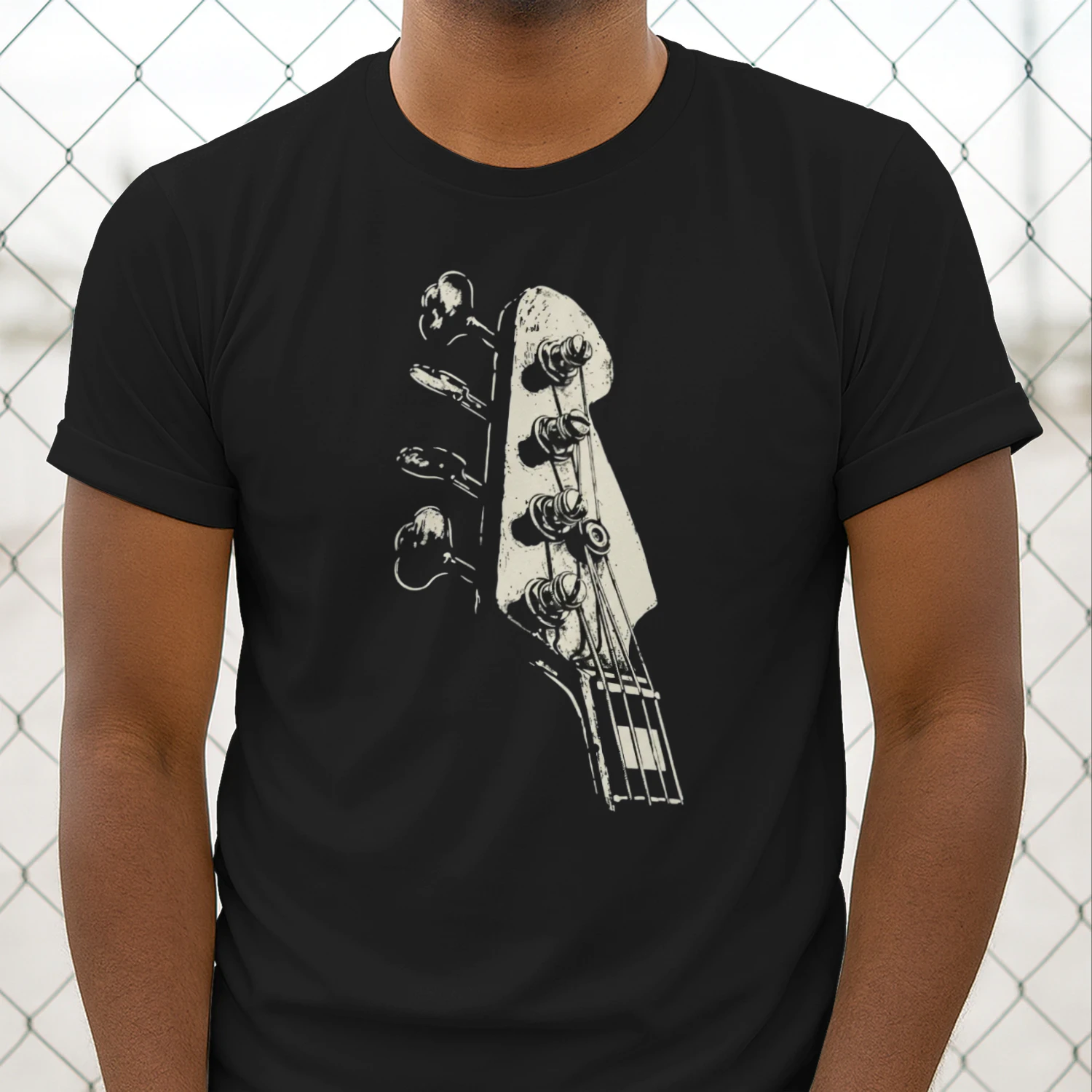 Vintage Bass Tuning Pegs T-Shirt