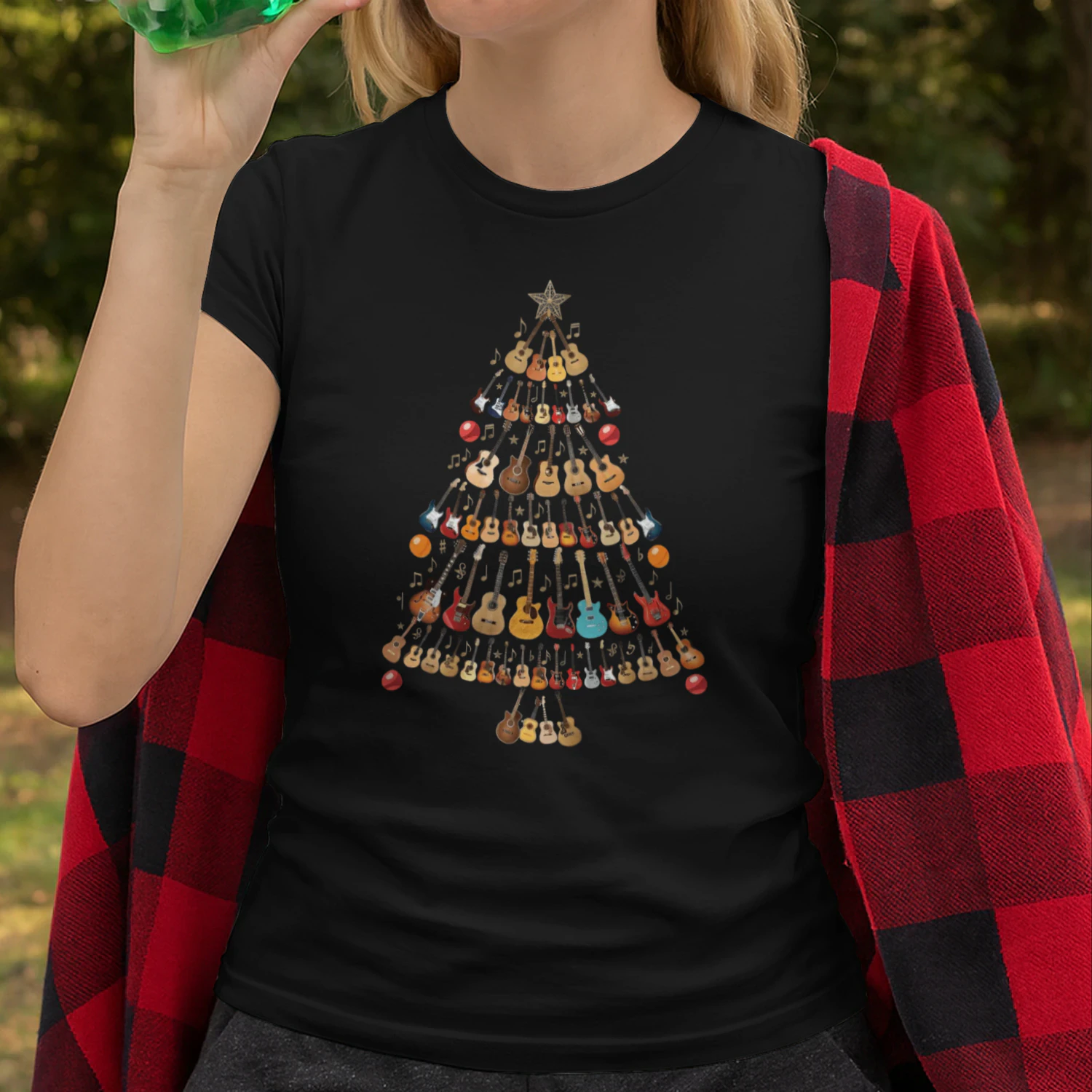 Christmas Guitar Star Tree