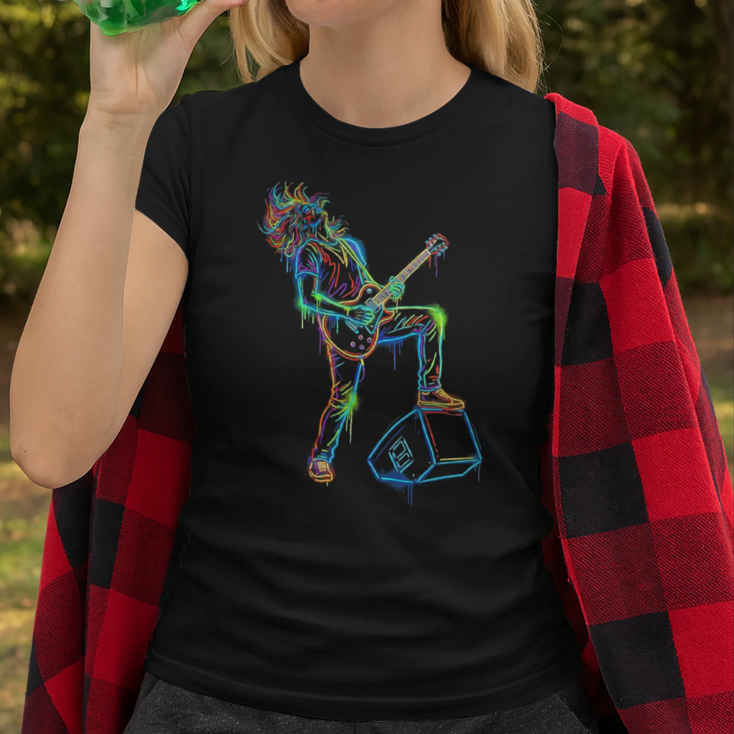 Guitar Playful Guitar Musician Tee