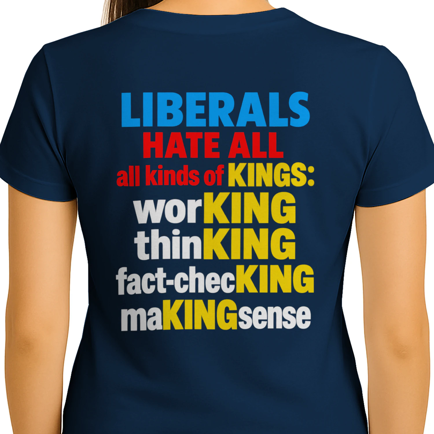 LIBERALS HATE ALL all kinds of KINGS: WORKING THINKING fact-checKING maKINGsense