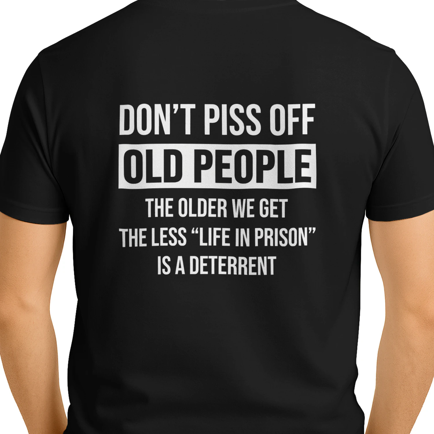 Don't piss off Old people 