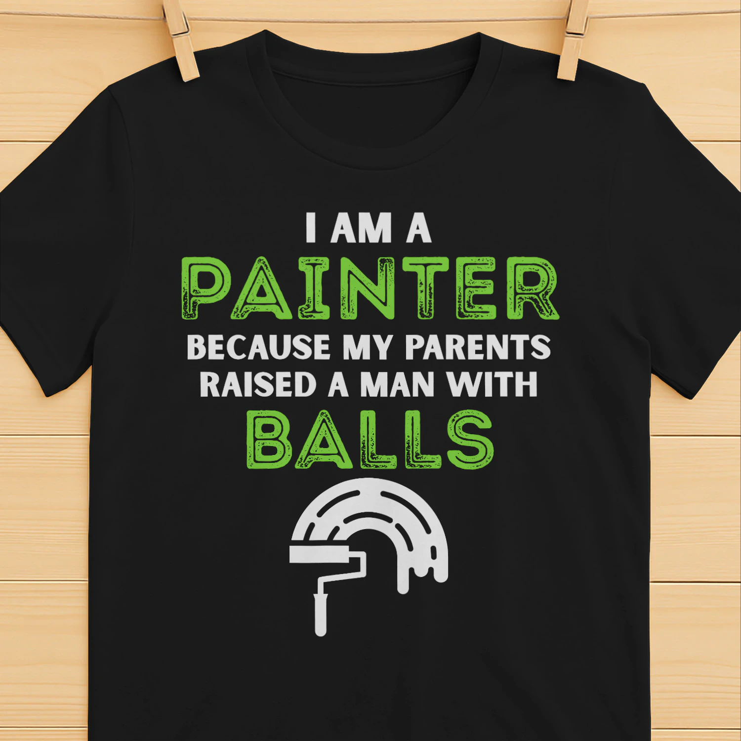 A MAN WITH BALL PAINTER