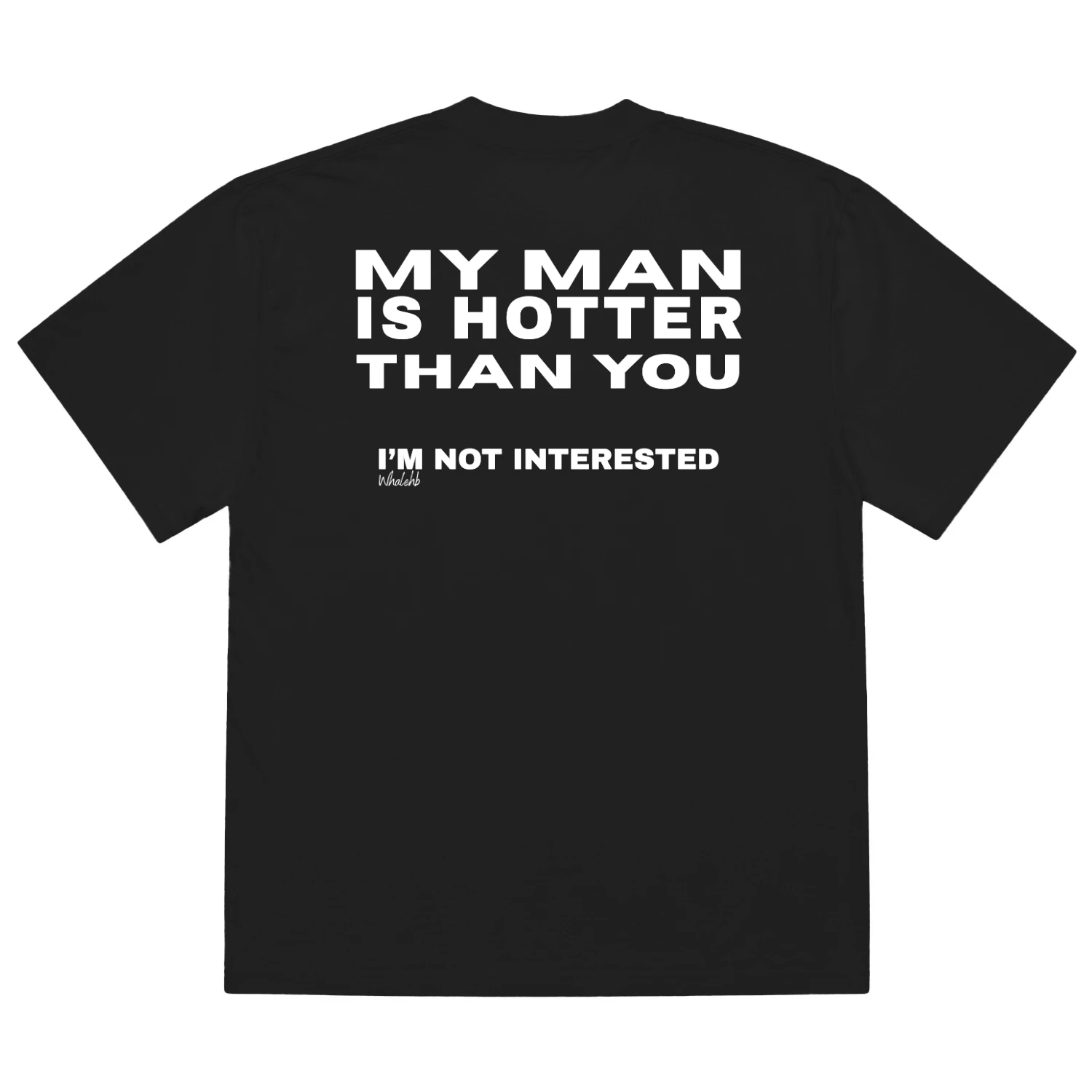 My Man Is Hotter, Unisex Heavy Oversized T-shirt