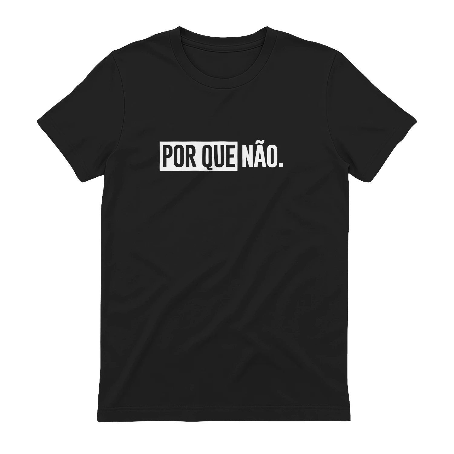 "Por Que Não" Unisex T-shirt 100% soft ring-spun cotton