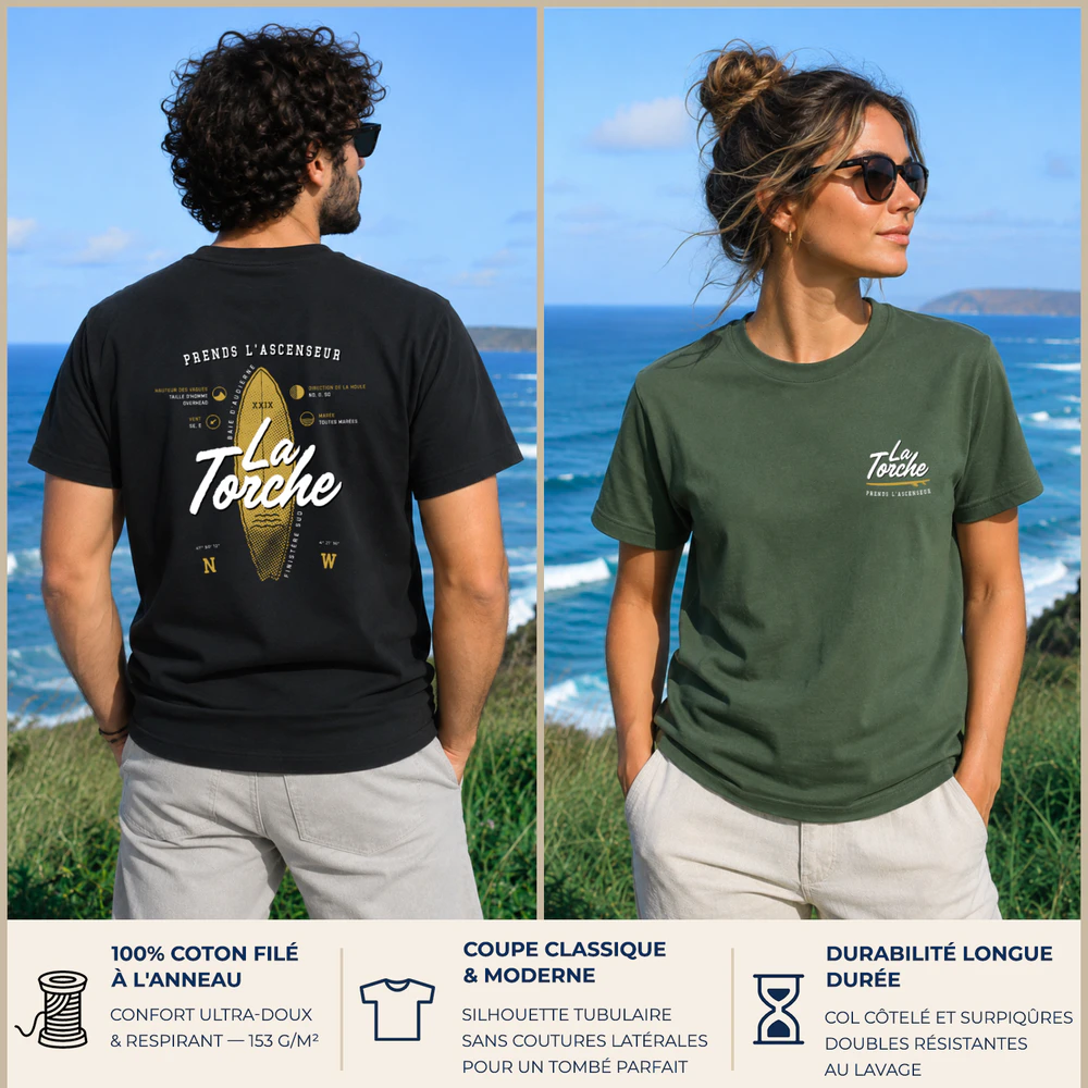 La Torche - Prends l’ascenseur | T-shirt Sombre