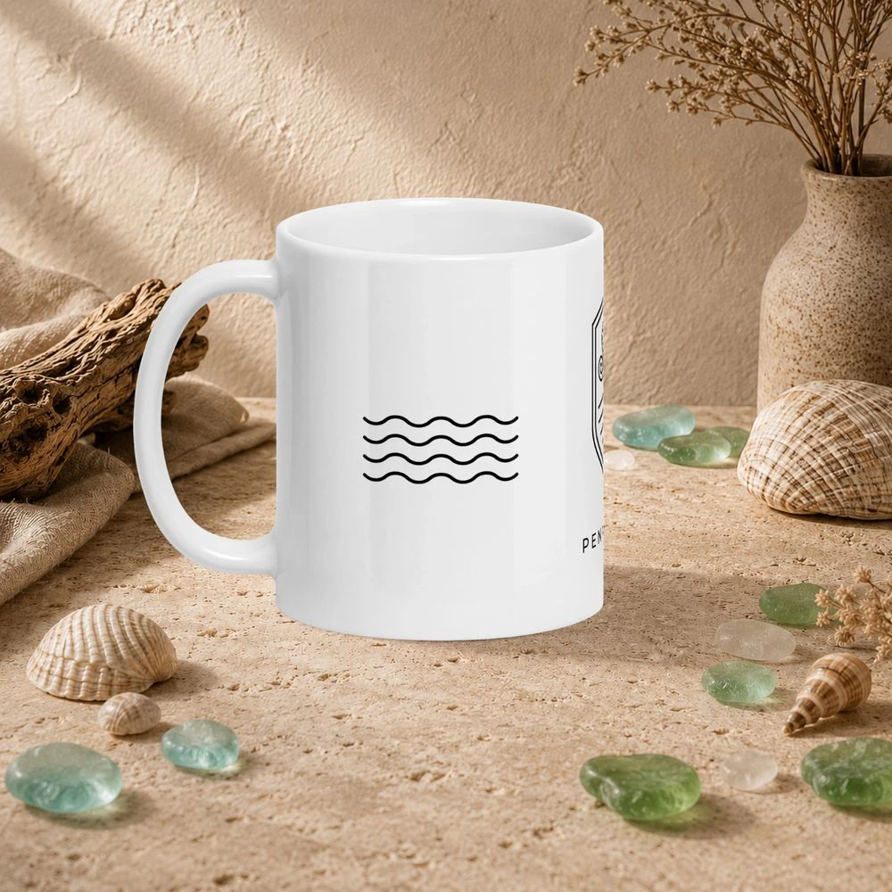Crest Penn Ar Bed - Mug Blanc