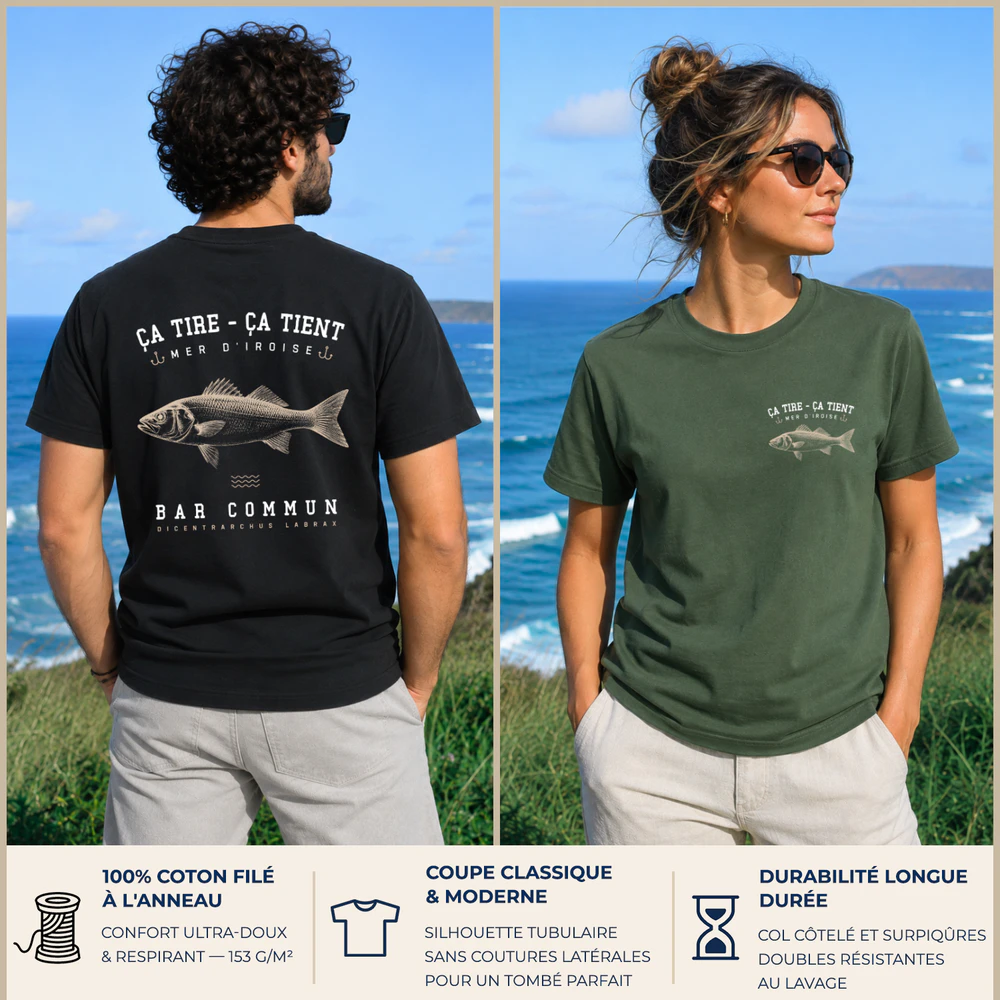 Bar Commun - Ça tire, ça tient | T-shirt Sombre