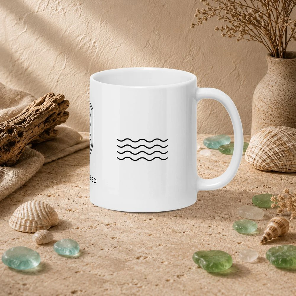 Crest Penn Ar Bed - Mug Blanc