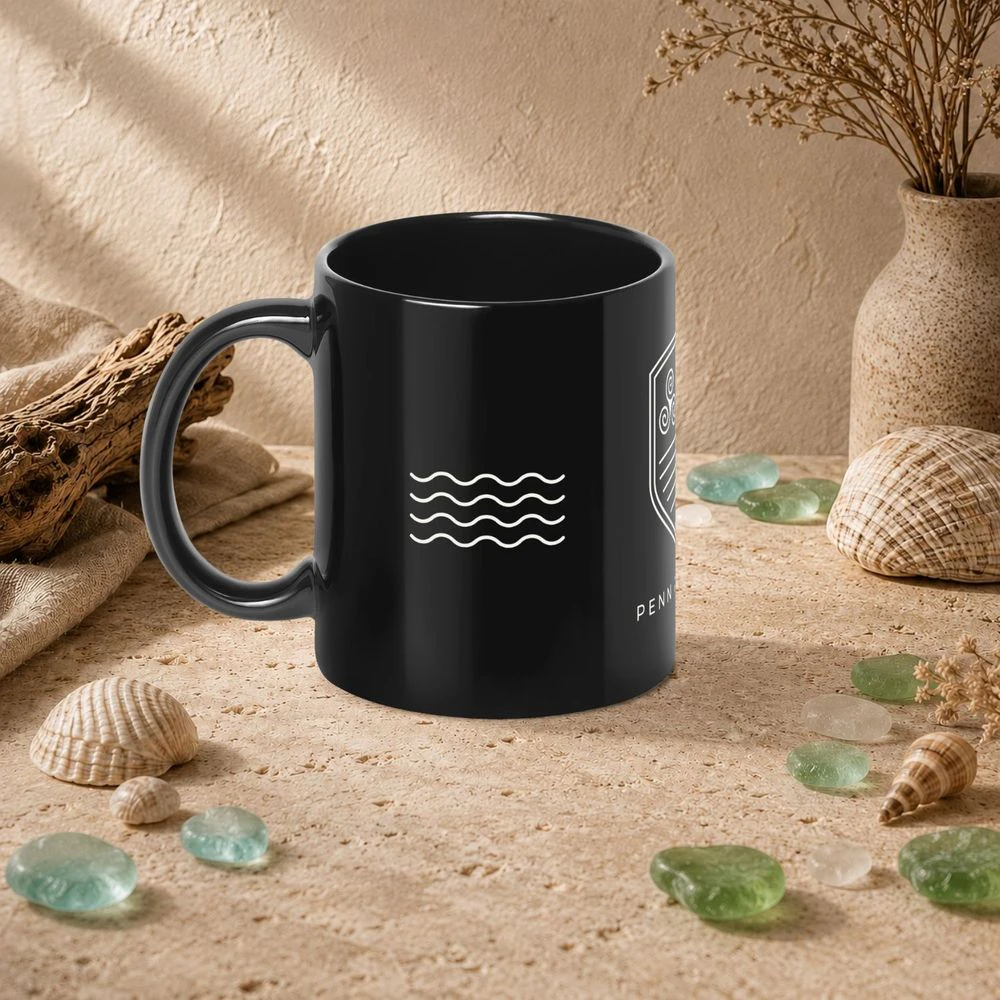 Crest Penn Ar Bed | Mug Noir
