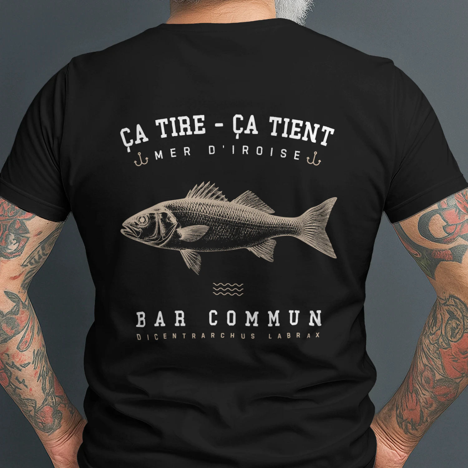 Bar Commun - Ça tire, ça tient | T-shirt Sombre