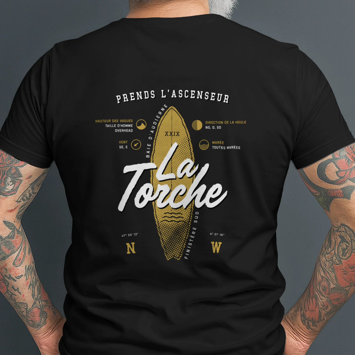 La Torche - Prends l’ascenseur | T-shirt Sombre