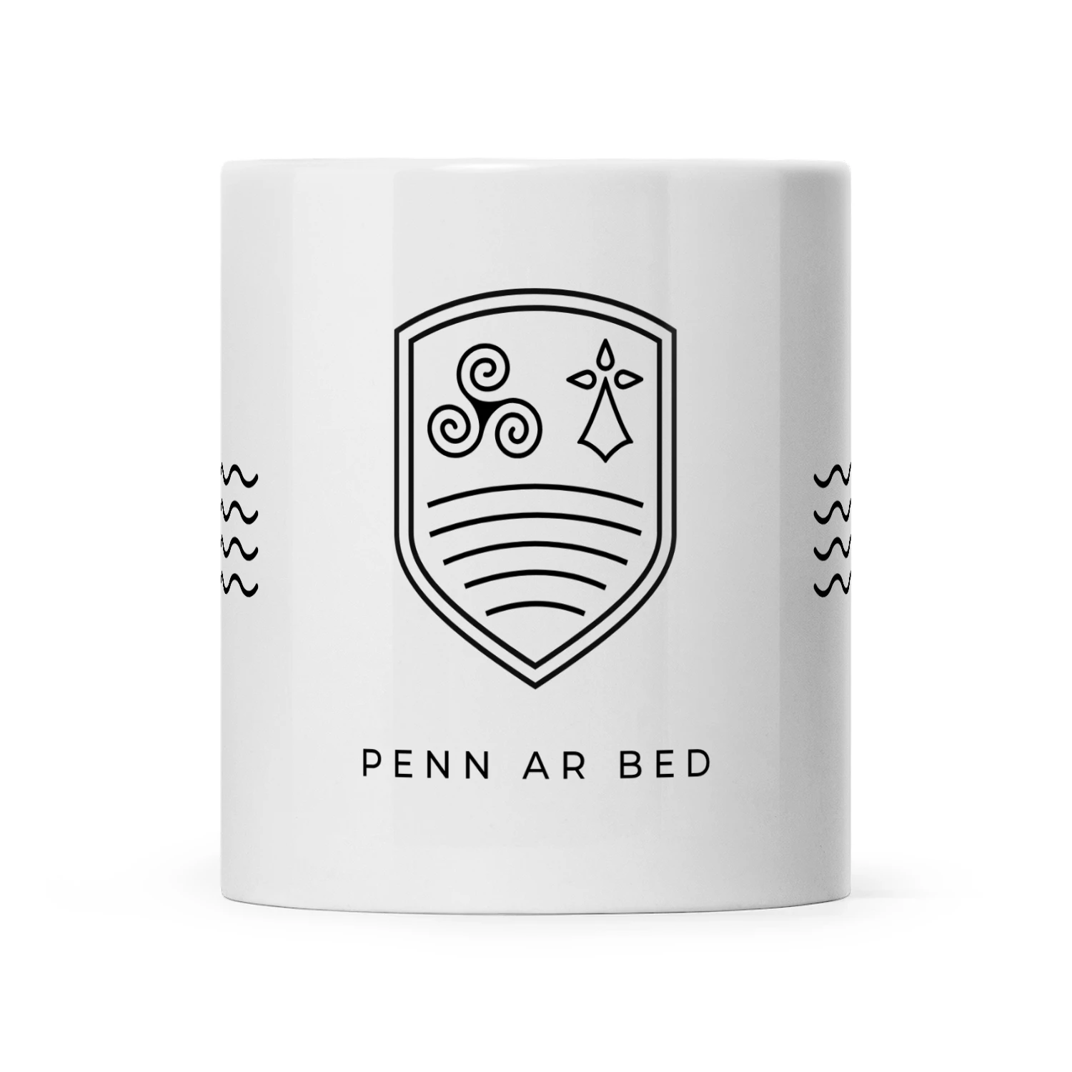 Crest Penn Ar Bed - Mug Blanc