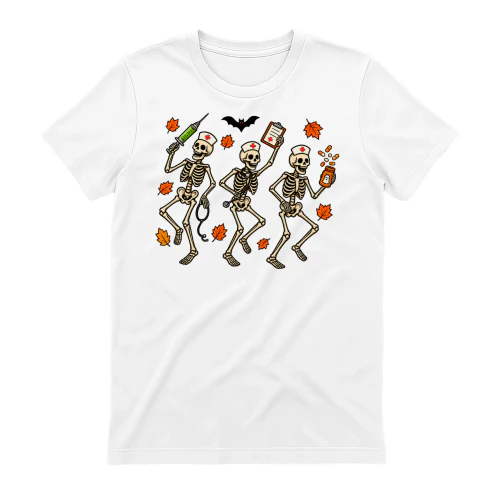 Halloween Nurse Skeleton