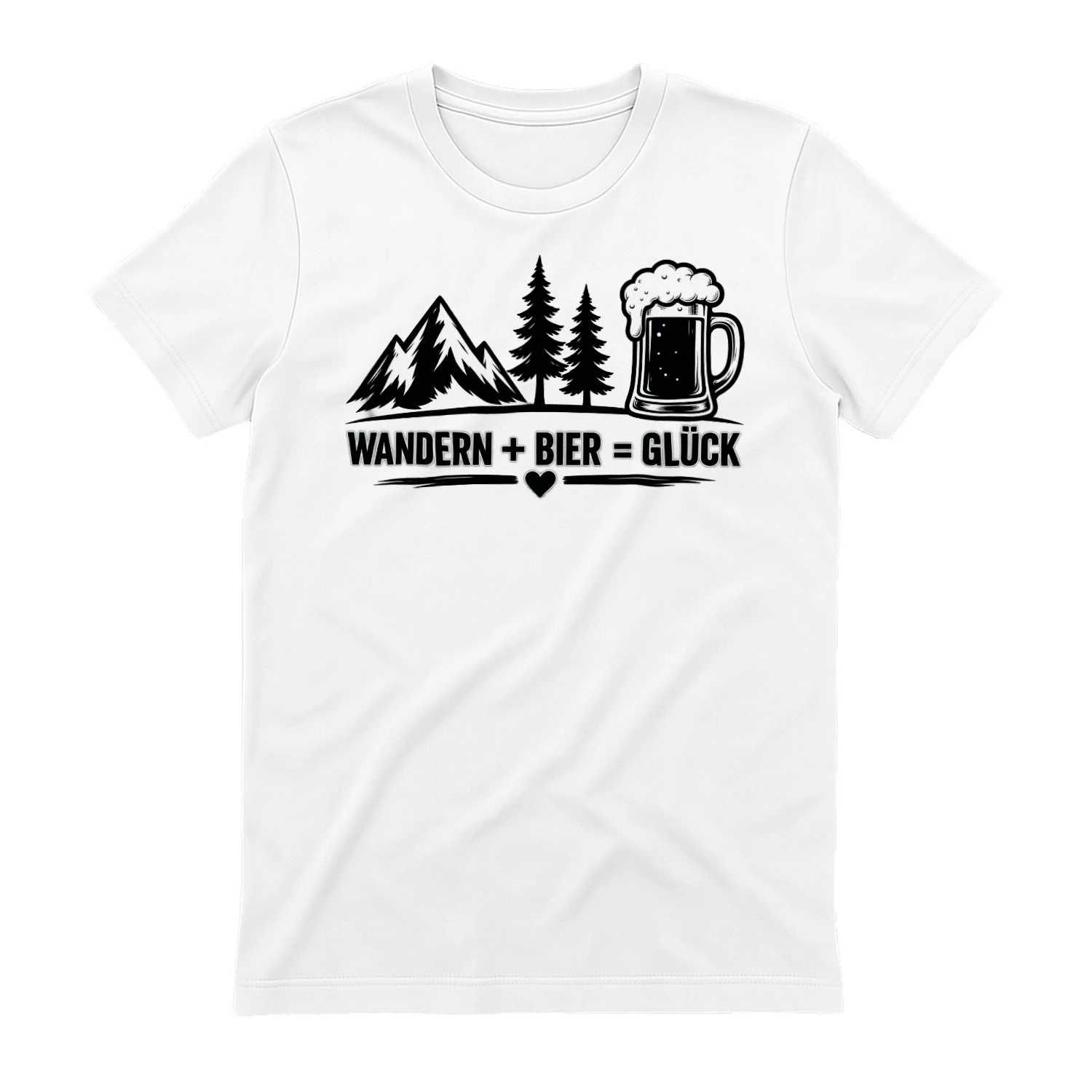 Wandern Bier Gluck