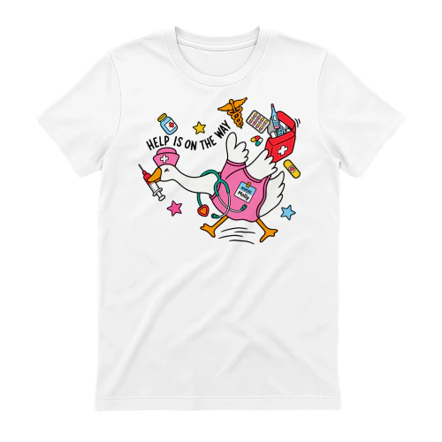 Help Is On The Way Nurse Goose