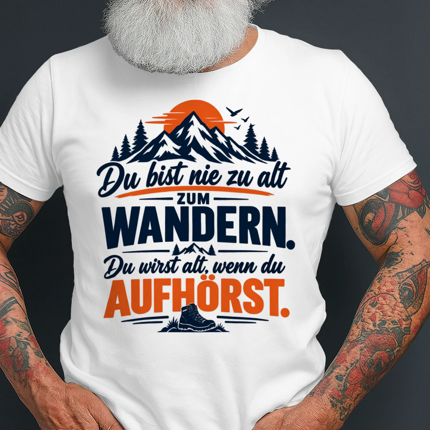 Du bist nie zu alt zum Wandern