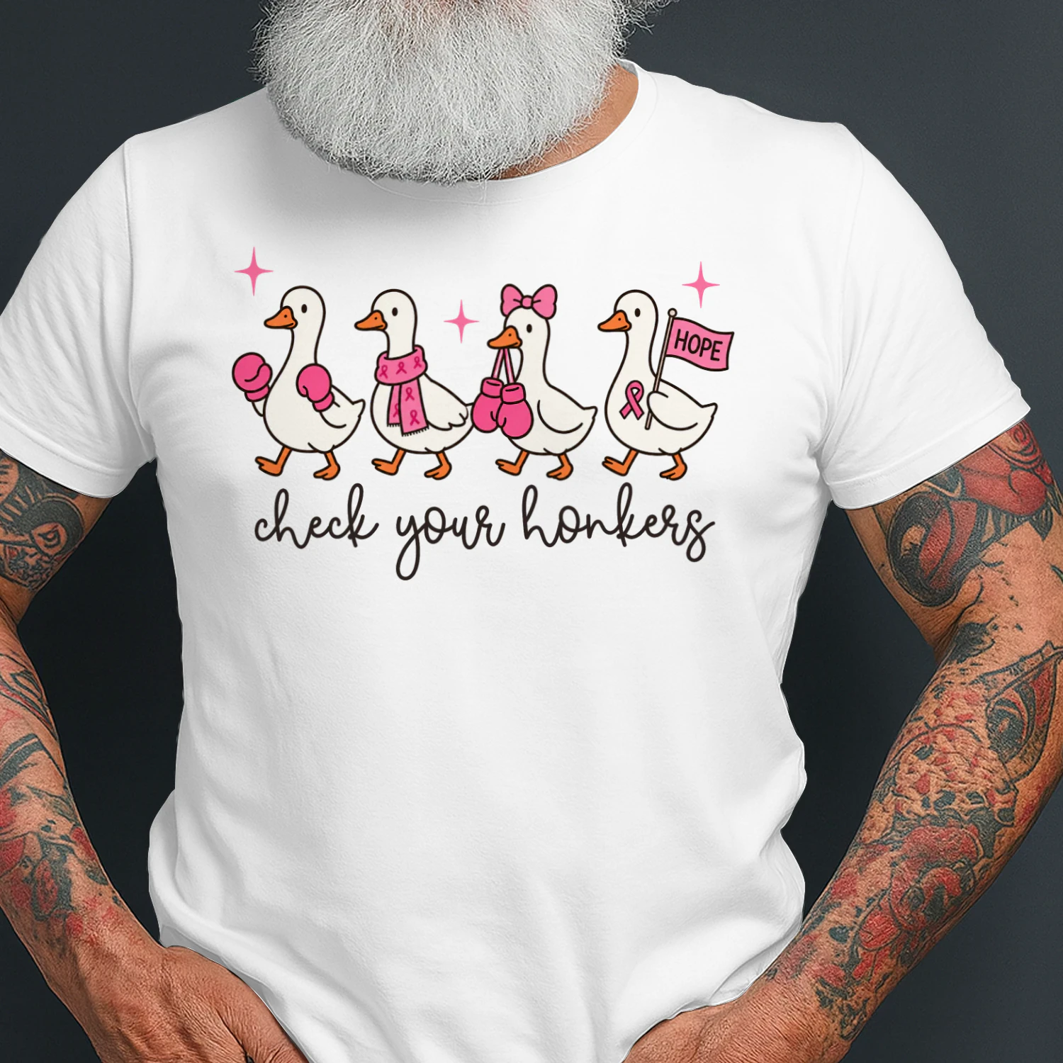 Funny Goose Breast Cancer