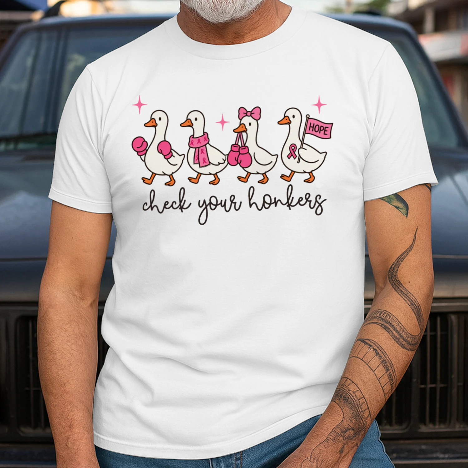 Funny Goose Breast Cancer