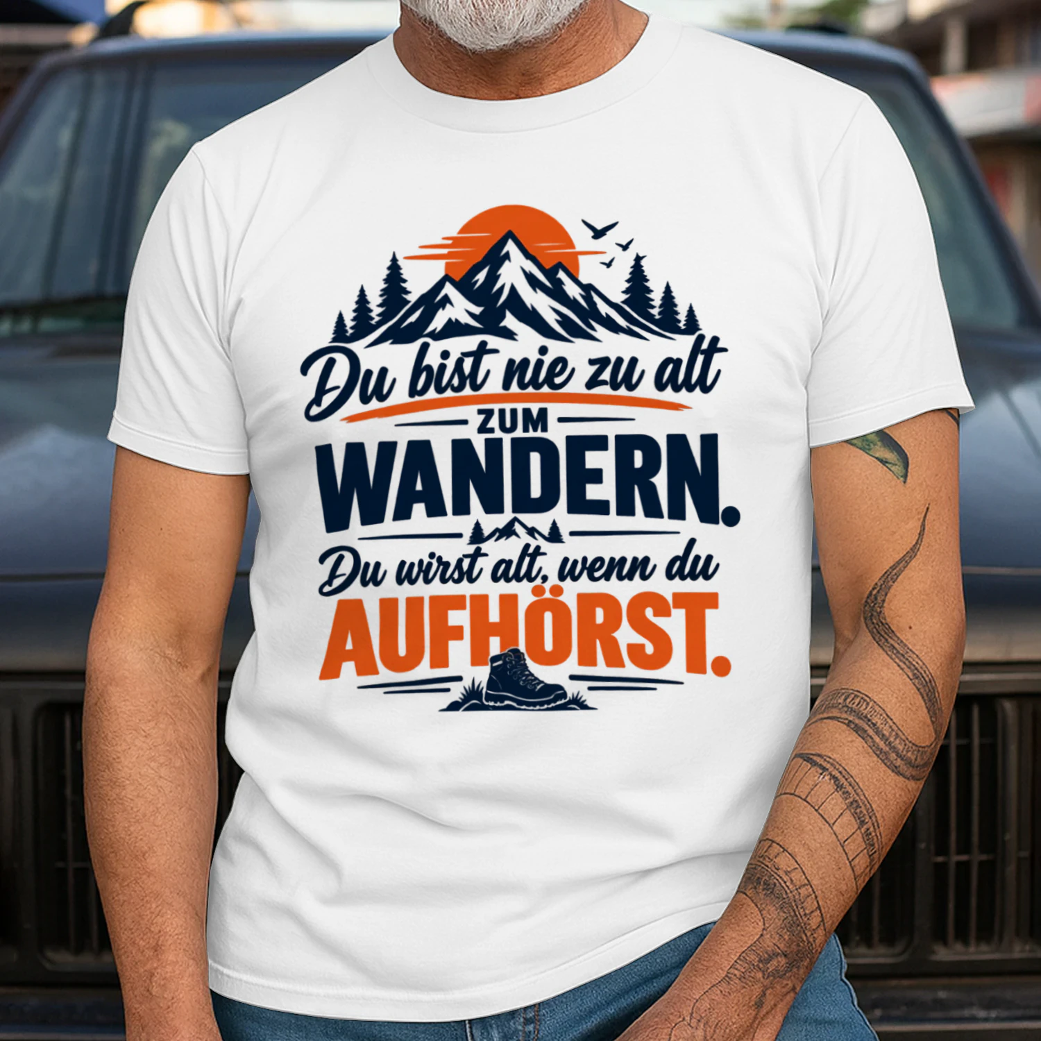 Du bist nie zu alt zum Wandern