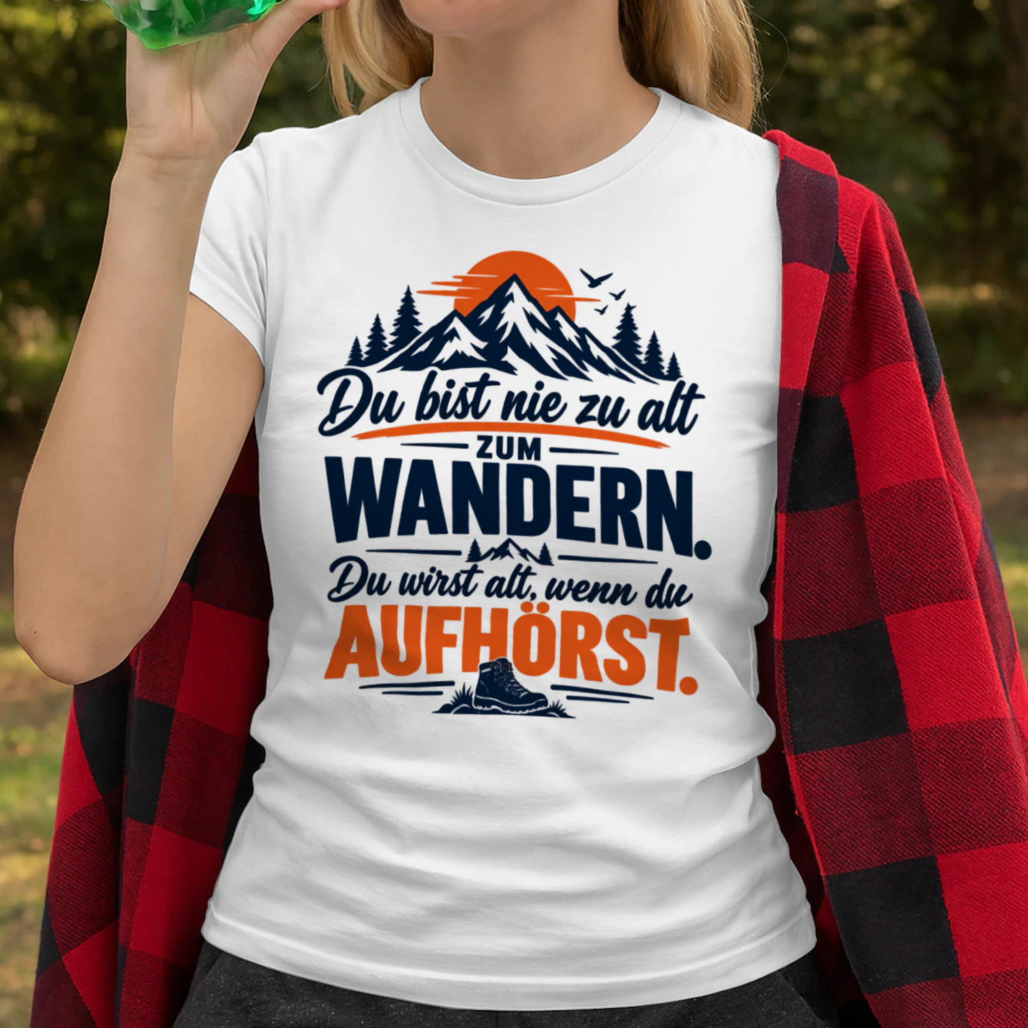 Du bist nie zu alt zum Wandern
