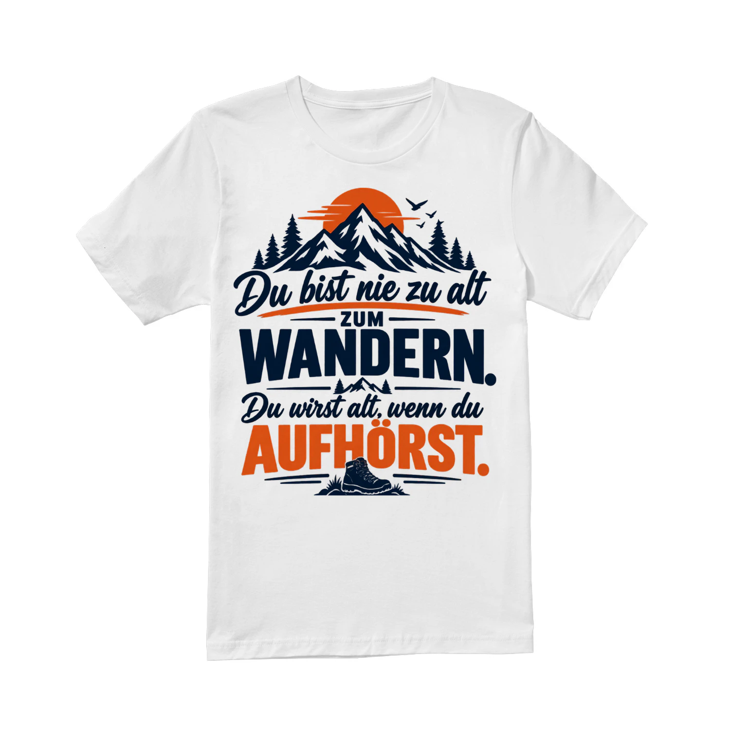 Du bist nie zu alt zum Wandern