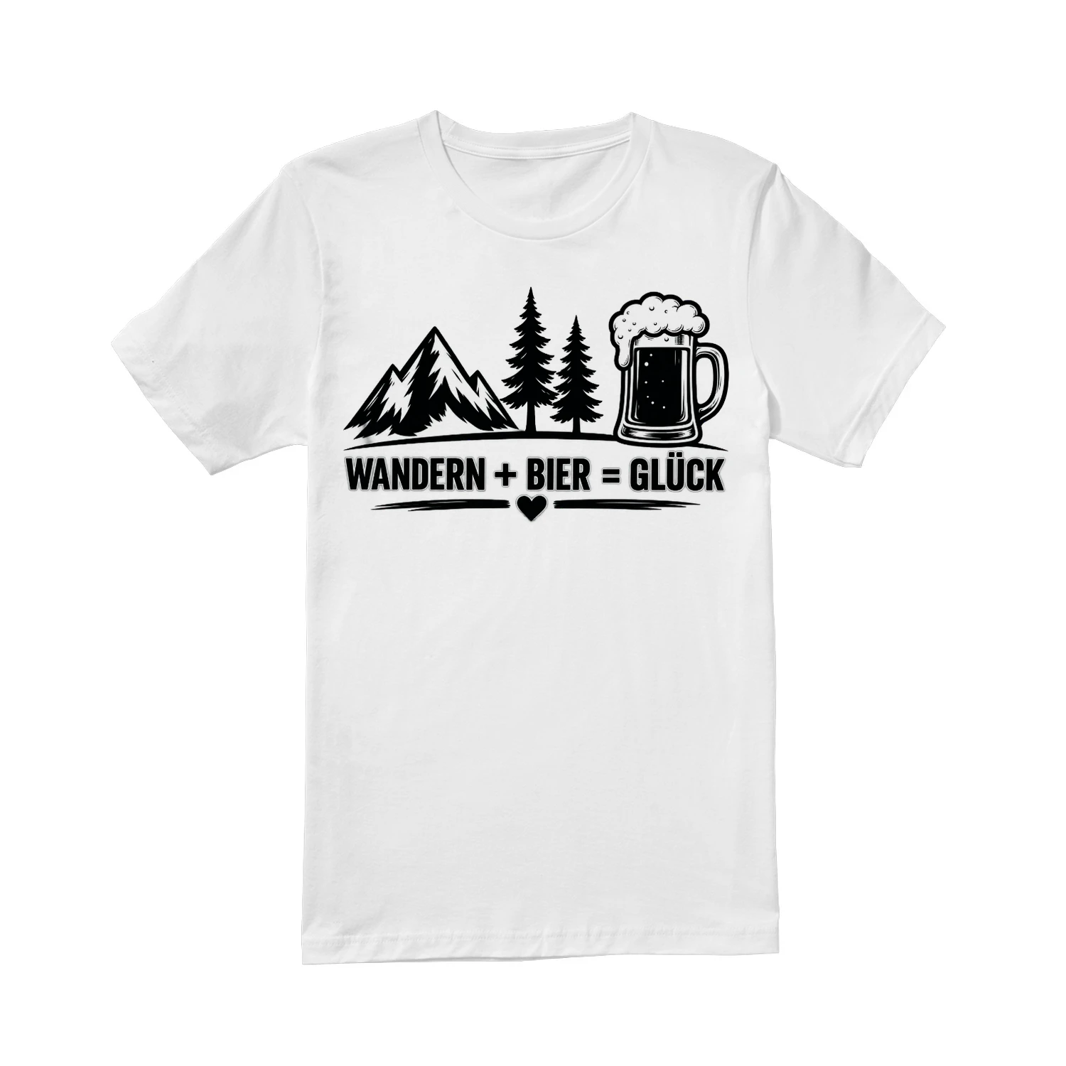 Wandern Bier Gluck