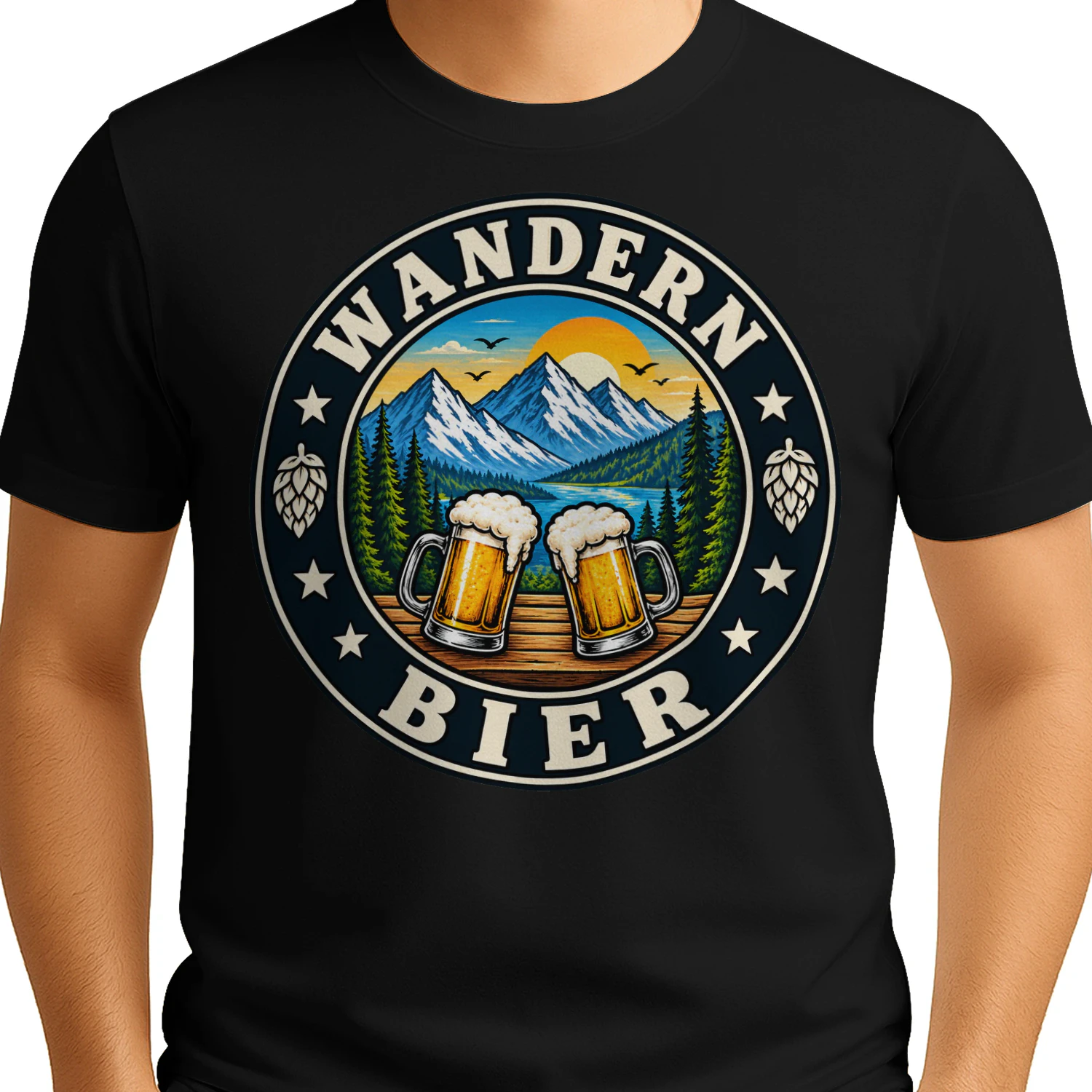 Wandern Bier