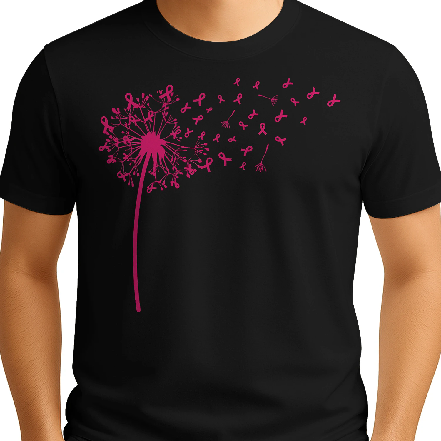 Pink Dandelion Breast Cancer