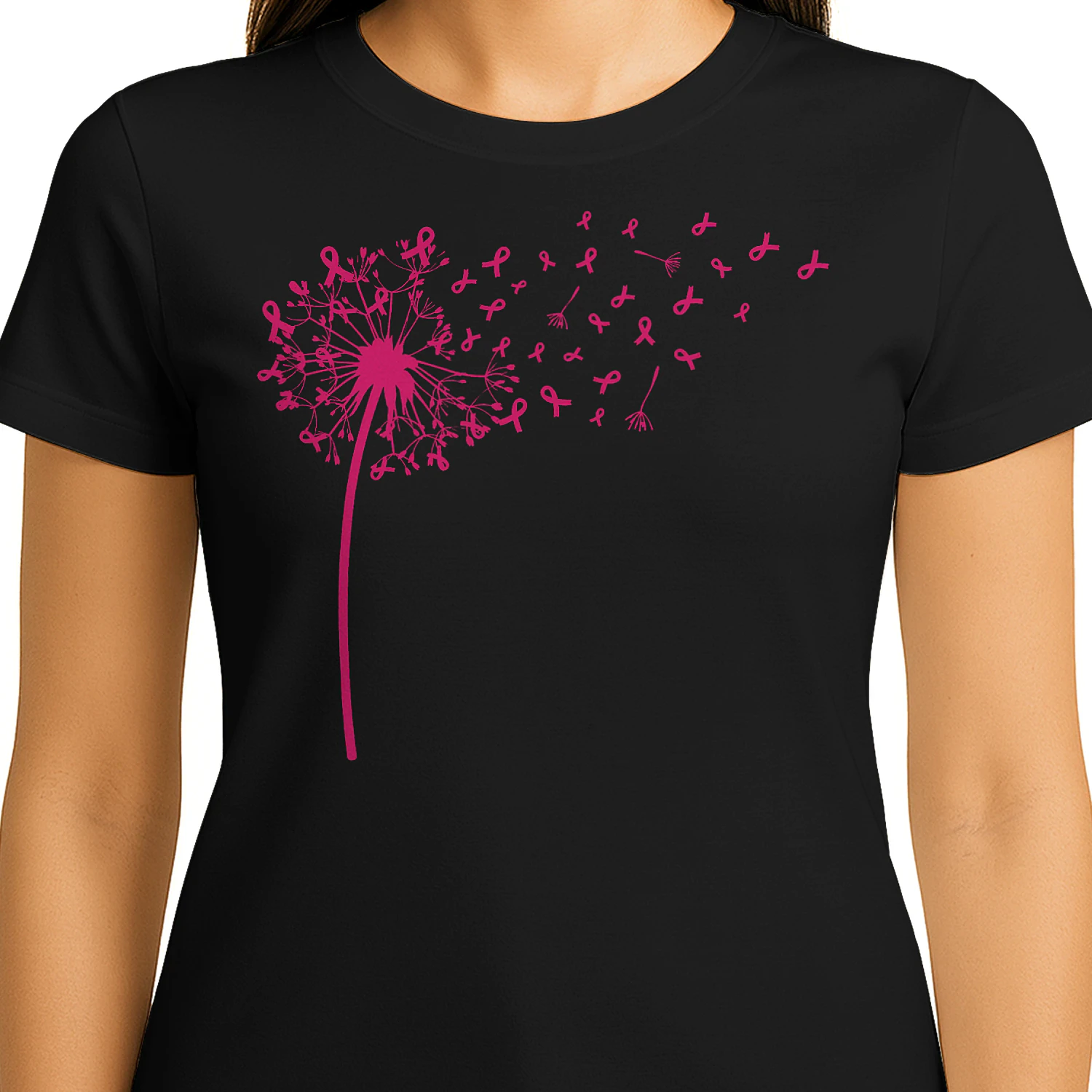 Pink Dandelion Breast Cancer