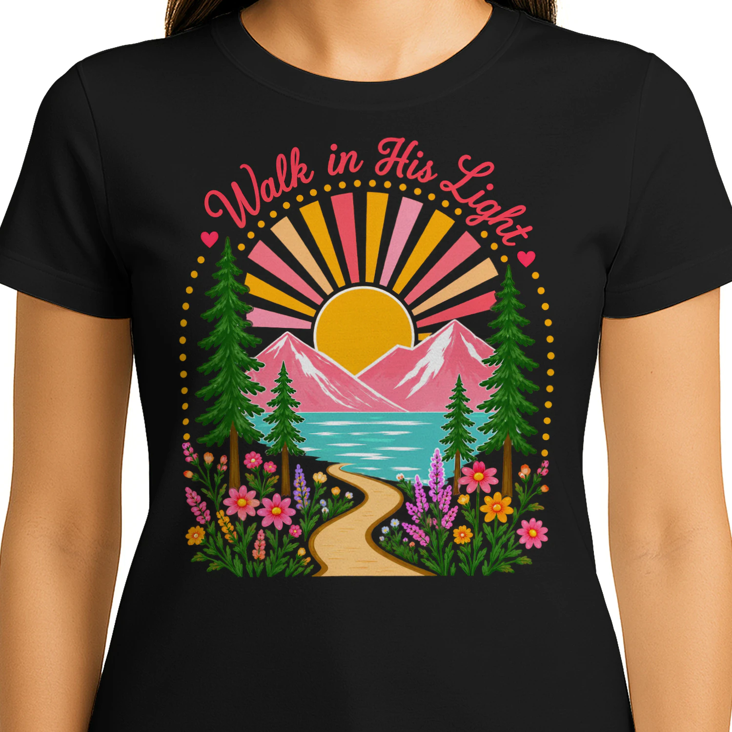 Bible Verse Walk in his light