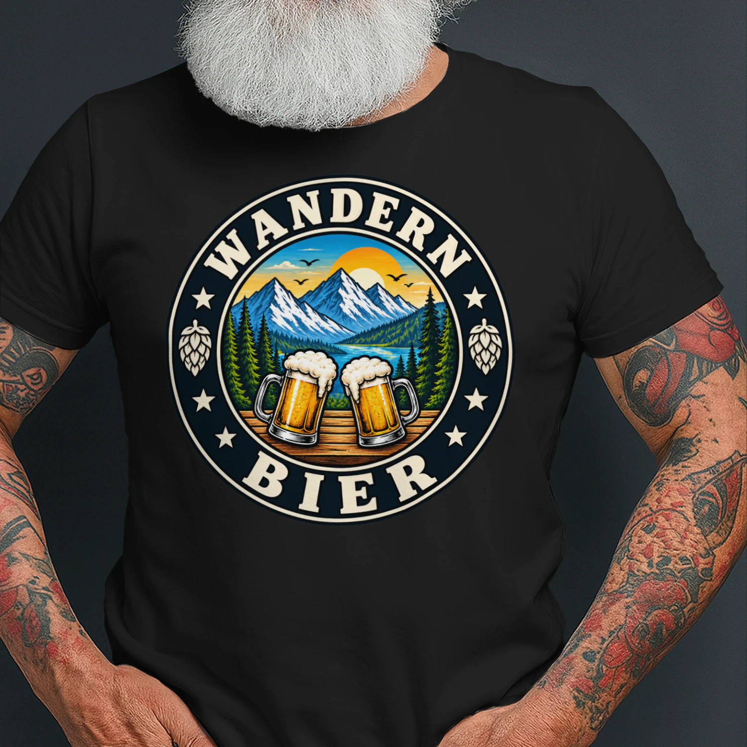 Wandern Bier