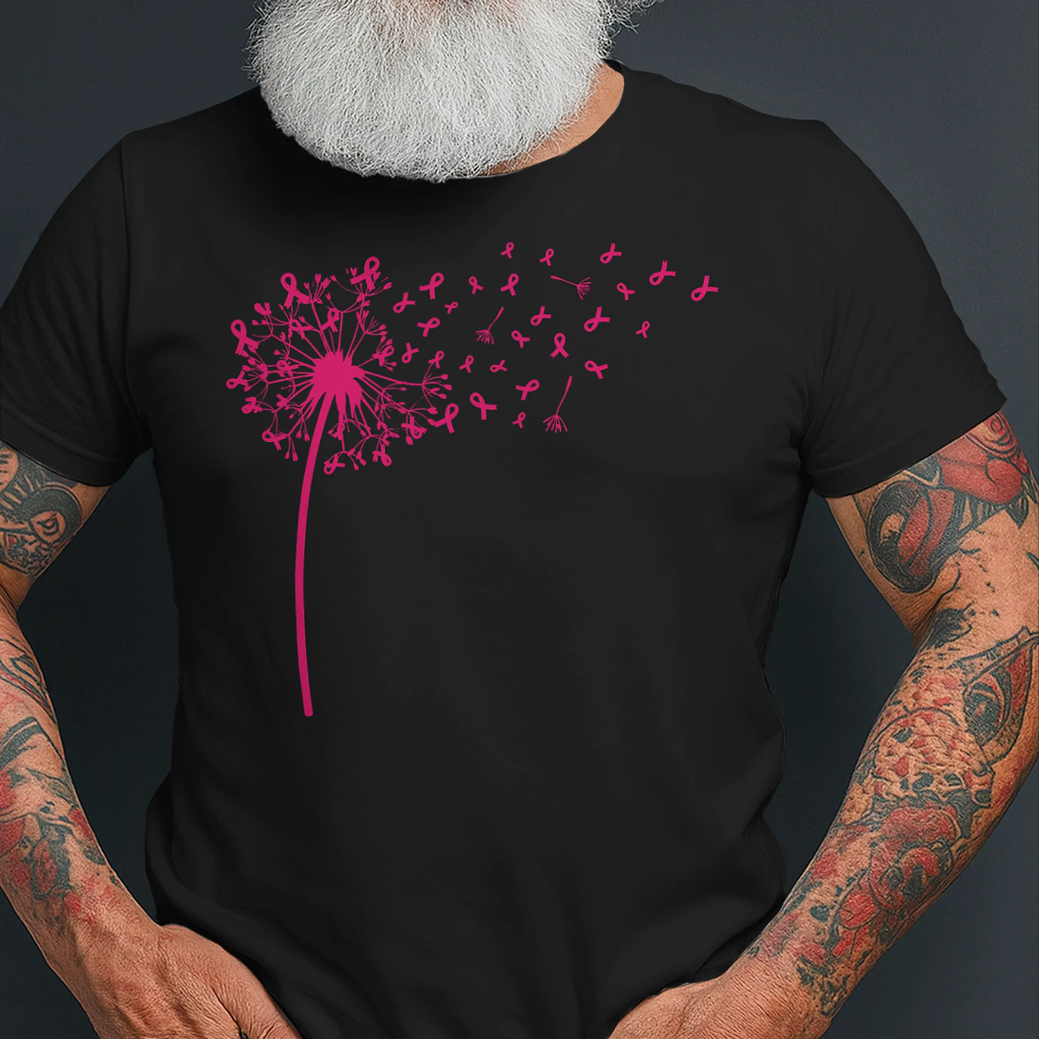 Pink Dandelion Breast Cancer