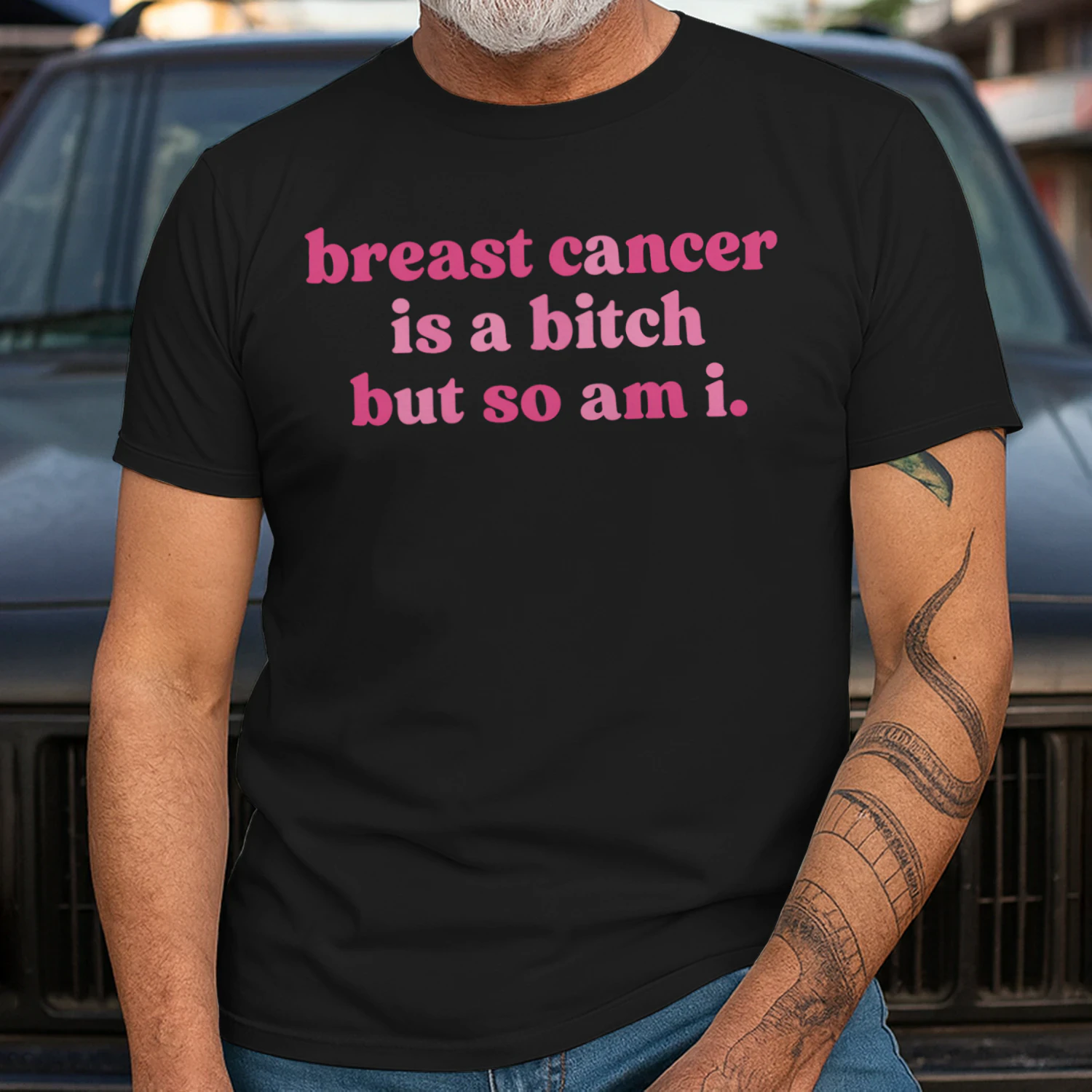 Breast Cancer Is A Bitch So Am I