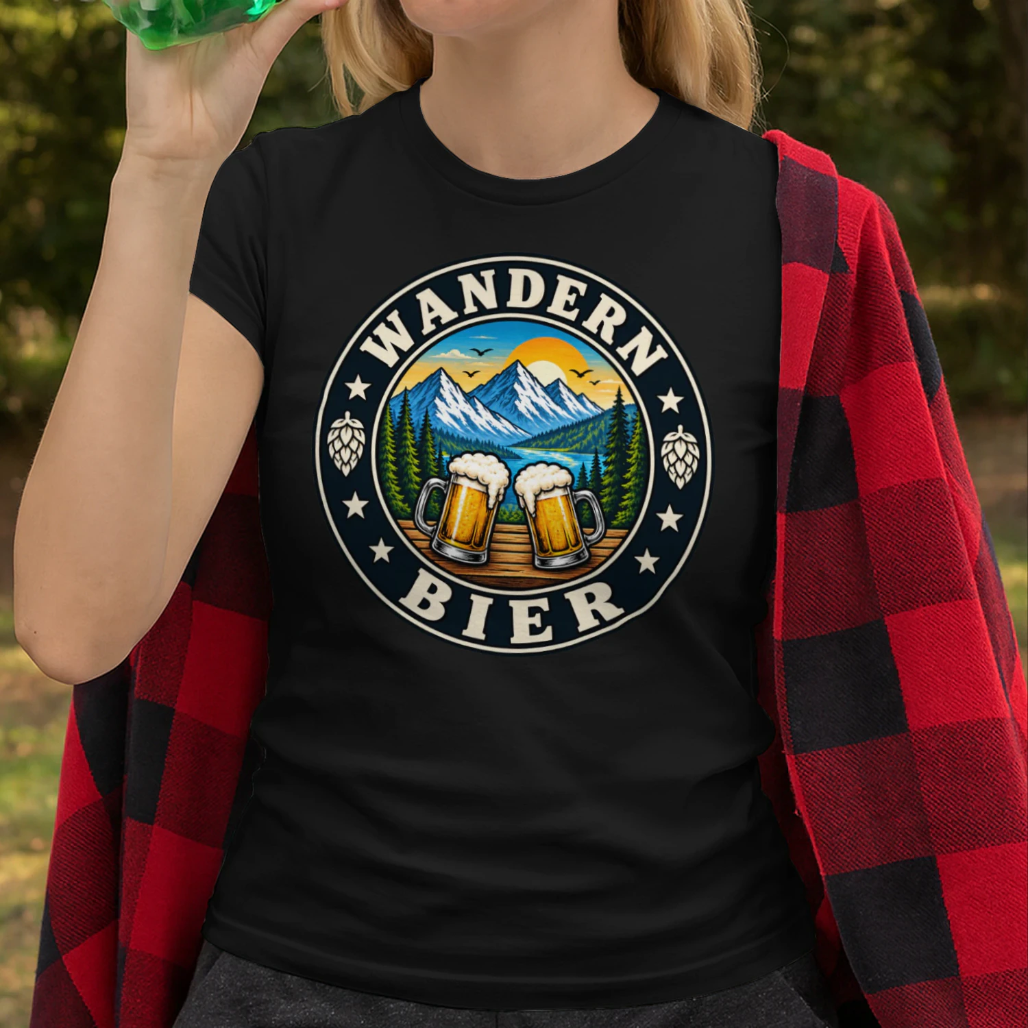 Wandern Bier